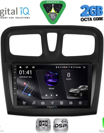 DIGITAL IQ RSF 4108SQ_CPA (9inc) MULTIMEDIA TABLET for DACIA LOGAN – SANDERO mod. 2012-2019