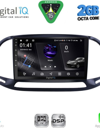 DIGITAL IQ RSF 4138_CPA (9inc) MULTIMEDIA TABLET for FIAT DOBLO – OPEL COMBO mod. 2015-2018