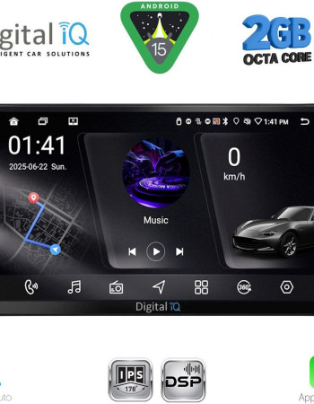 DIGITAL IQ RSF 4149_CPA DASH (9inc) MULTIMEDIA TABLET for FIAT TIPO mod. 2018-2023