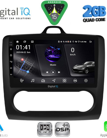 DIGITAL IQ RSF 4156BL_CPA CLIMA (9inc) MULTIMEDIA TABLET for FORD FOCUS mod. 2005-2012 (BLACK)