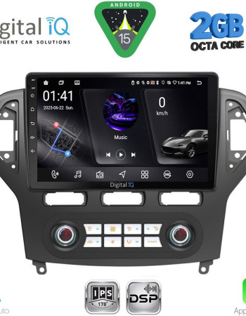 DIGITAL IQ RSF 4162_CPA CLIMA (10inc) MULTIMEDIA TABLET for FORD MONDEO mod. 2007-2011