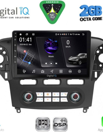 DIGITAL IQ RSF 4163_CPA CLIMA (10inc) MULTIMEDIA TABLET for FORD MONDEO mod. 2011-2013