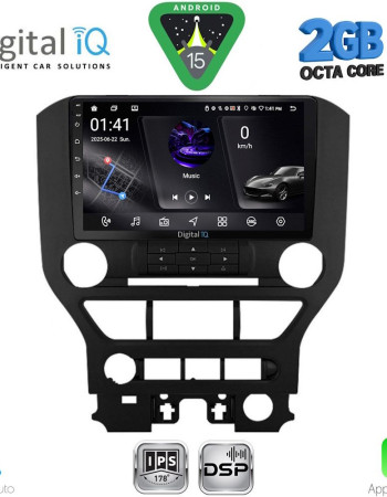 DIGITAL IQ RSF 4166_CPA 3BUT (9inc) MULTIMEDIA TABLET for FORD MUSTANG mod. 2015-2020