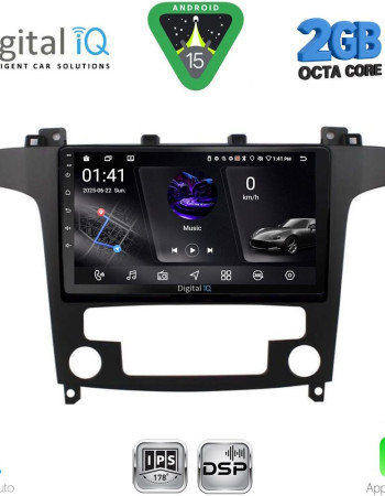 DIGITAL IQ RSF 4175_CPA CLIMA (9inc) MULTIMEDIA TABLET for FORD SMAX mod. 2006-2014