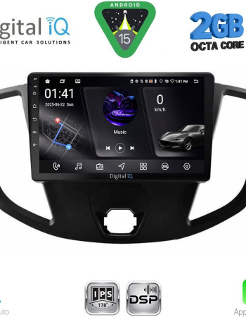 DIGITAL IQ RSF 4179_CPA  (9inc) MULTIMEDIA TABLET for FORD TRANSIT mod. 2014-2020