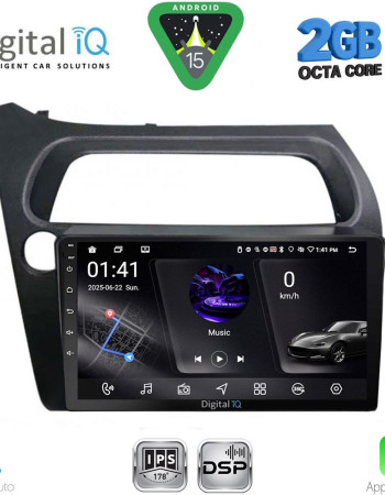 DIGITAL IQ RSF 4189_CPA (9inc) MULTIMEDIA TABLET for HONDA CIVIC 3D-5D mod. 2006-2012