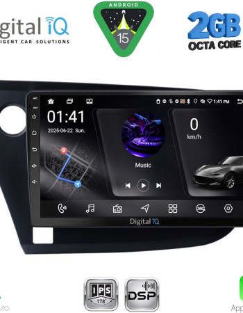 DIGITAL IQ RSF 4205_CPA (9inc) MULTIMEDIA TABLET for HONDA INSIGHT mod. 2009-2014