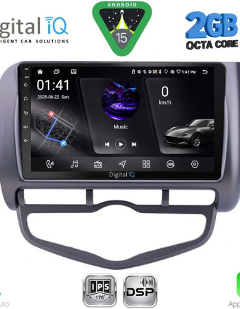 DIGITAL IQ RSF 4210_CPA CLIMA (9inc) MULTIMEDIA TABLET for HONDA JAZZ mod. 2002-2008