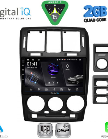 DIGITAL IQ RSF 4222BL_CPA (9inc) MULTIMEDIA TABLET for HYUNDAI GETZ mod. 2002-2011 (BLACK)