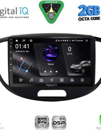 DIGITAL IQ RSF 4223_CPA (9inc) MULTIMEDIA TABLET for HYUNDAI i10 mod. 2008-2013