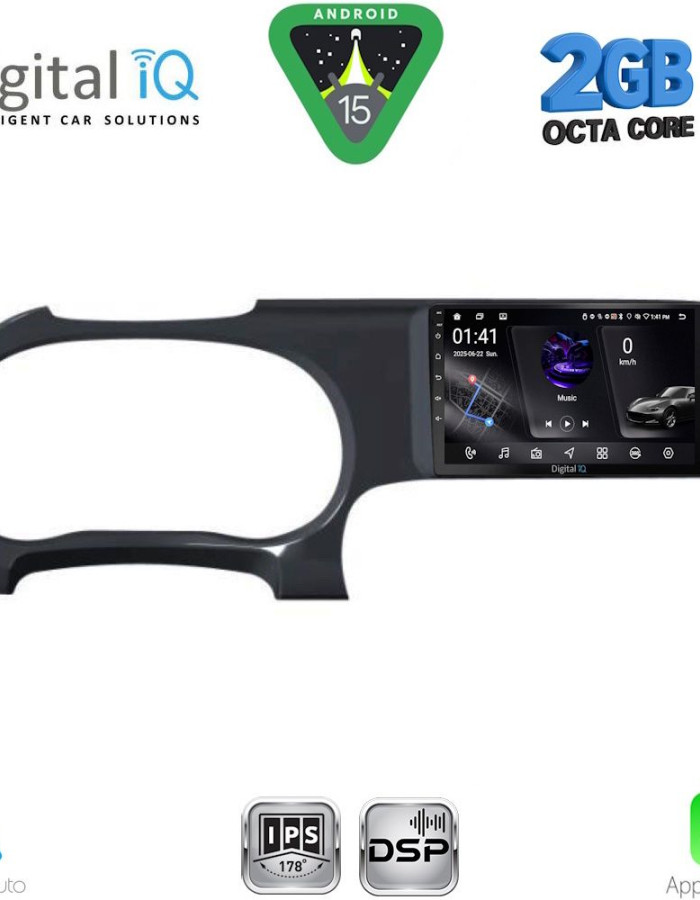 DIGITAL IQ RSF 4225_CPA (9inc) MULTIMEDIA TABLET for HYUNDAI i10 mod. 2020-2026