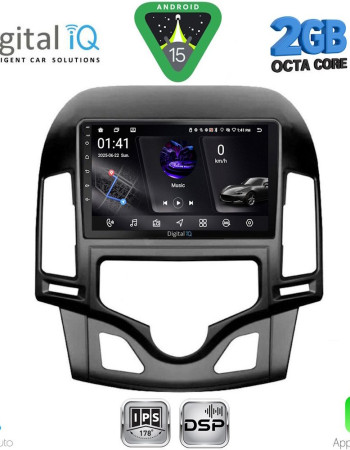 DIGITAL IQ RSF 4231_CPA CLIMA (9inc) MULTIMEDIA TABLET for HYUNDAI i30 mod. 2007-2012