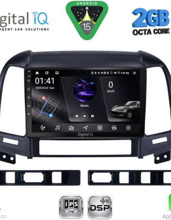 DIGITAL IQ RSF 4239_CPA (9inc) MULTIMEDIA TABLET for HYUNDAI SANTA FE  mod. 2005-2013