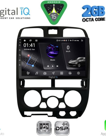 DIGITAL IQ RSF 4253BL_CPA (9inc) MULTIMEDIA TABLET for ISUZU D-MAX mod. 2002-2008 (BLACK)