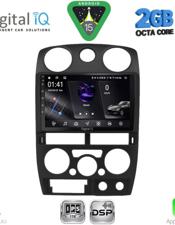 DIGITAL IQ RSF 4254BL_CPA (9inc) MULTIMEDIA TABLET for ISUZU D-MAX mod. 2008-2012 (BLACK)