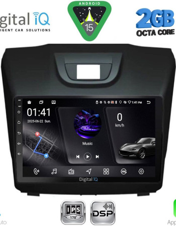 DIGITAL IQ RSF 4255_CPA (9inc) MULTIMEDIA TABLET for ISUZU DMAX mod. 2012-2020