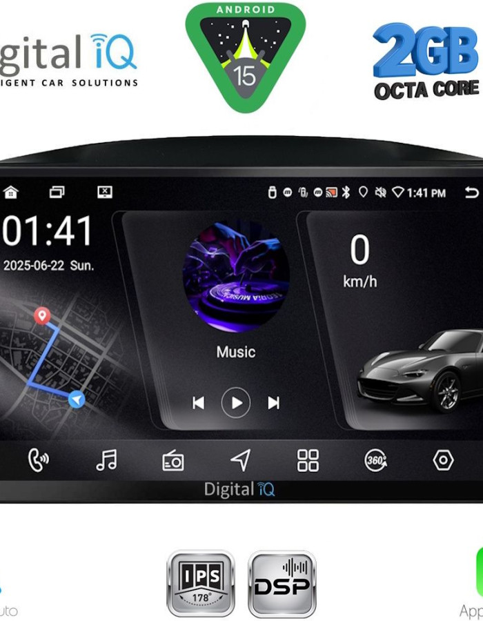 DIGITAL IQ RSF 4271_CPA (10inc) MULTIMEDIA TABLET for JEEP GRAND CHEROKEE mod. 2005-2007 with Original Navi