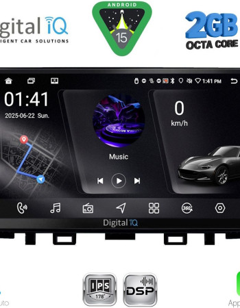DIGITAL IQ RSF 4316_CPA (9inc) MULTIMEDIA TABLET for KIA RIO mod. 2018-2026 – STONIC mod. 2017-2026