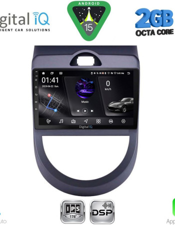 DIGITAL IQ RSF 4320_CPA (9inc) MULTIMEDIA TABLET for KIA SOUL mod. 2008-2013