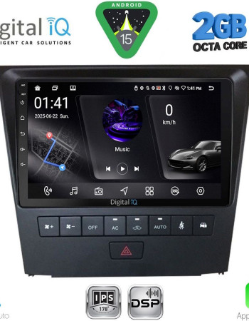 DIGITAL IQ RSF 4341_CPA (9inc) MULTIMEDIA TABLET for LEXUS GS mod. 2004-2011