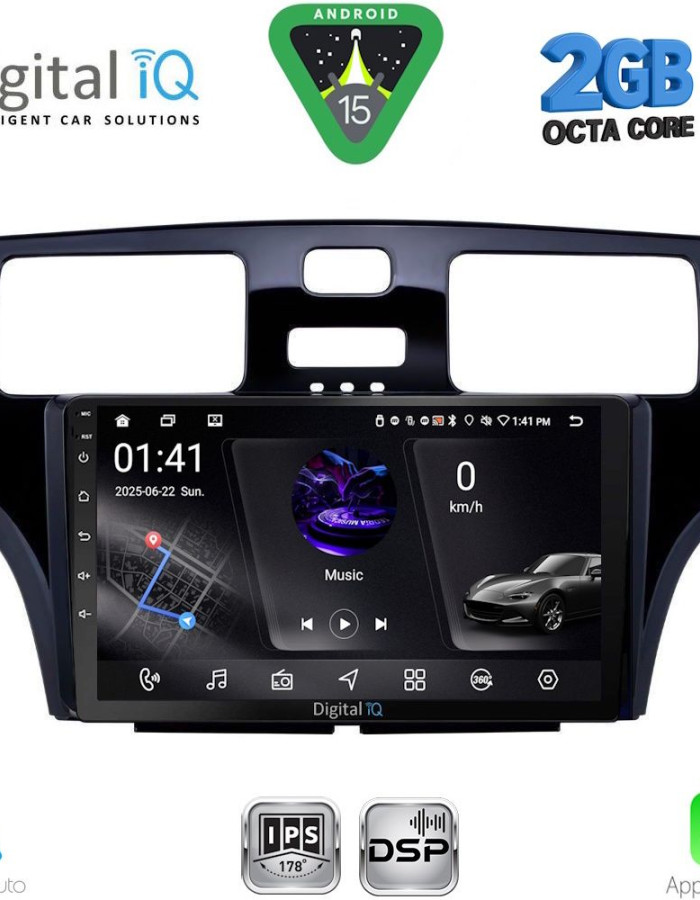 DIGITAL IQ RSF 4342_CPA (9inc) MULTIMEDIA TABLET for LEXUS ES 300 mod. 2000-2006