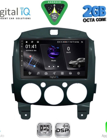 DIGITAL IQ RSF 4361_CPA (9inc) MULTIMEDIA TABLET for MAZDA 2  mod. 2007-2014