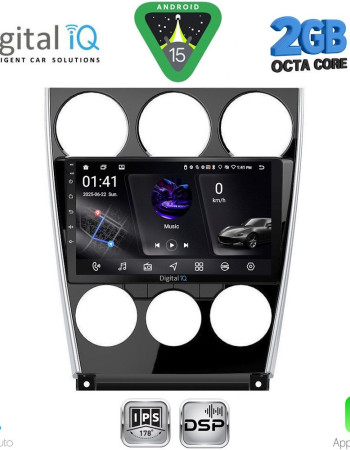 DIGITAL IQ RSF 4375_CPA (9inc) MULTIMEDIA TABLET for MAZDA 6 (FACELIFT) mod. 2005-2008