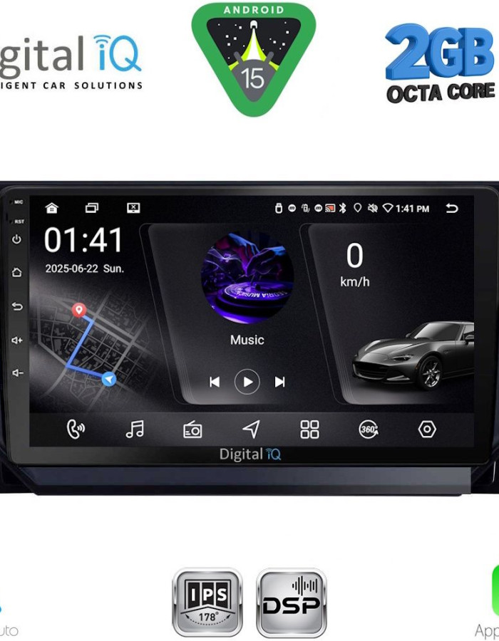 DIGITAL IQ RSF 4391_CPA (10inc) MULTIMEDIA TABLET for MAZDA CX9 mod. 2006-2015