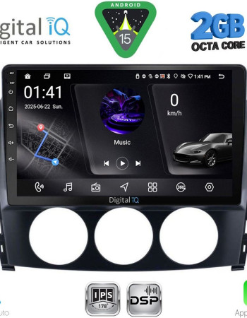 DIGITAL IQ RSF 4392_CPA (9inc) MULTIMEDIA TABLET for MAZDA MX5 mod. 2005-2015