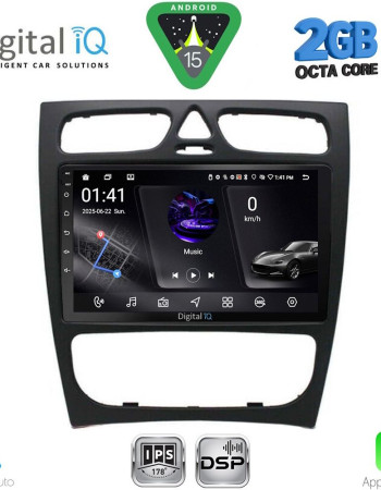DIGITAL IQ RSF 4402_CPA (9inc) MULTIMEDIA TABLET for MERCEDES C (W203) mod. 1999-2004