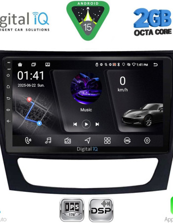 DIGITAL IQ RSF 4408_CPA (9inc) MULTIMEDIA TABLET for MERCEDES E (W211) – CLS (W219) mod. 2003-2009