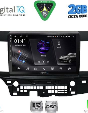DIGITAL IQ RSF 4434_CPA (10inc) MULTIMEDIA TABLET for MITSUBISHI LANCER mod. 2008-2017