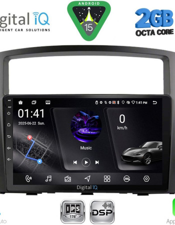 DIGITAL IQ RSF 4446_CPA (9inc) MULTIMEDIA TABLET for MITSUBISHI PAJERO mod. 2006-2013