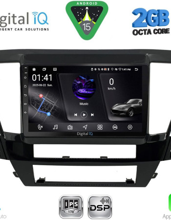 DIGITAL IQ RSF 4447S_CPA (9inc) MULTIMEDIA TABLET for MITSUBISHI PAJERO SPORT mod. 2020-2026