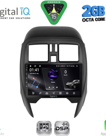 DIGITAL IQ RSF 4451_CPA (SQUARE) (9inc) MULTIMEDIA TABLET for NISSAN MICRA mod. 2014-2017