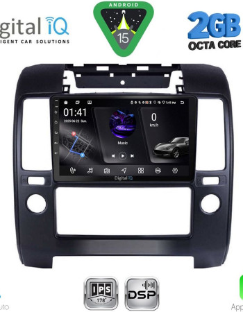DIGITAL IQ RSF 4454_CPA A/C (9inc) MULTIMEDIA TABLET for NISSAN NAVARA D40 mod. 2006-2011 με A/C