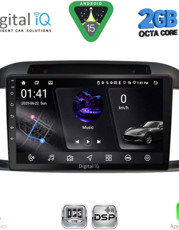 DIGITAL IQ RSF 4457BL_CPA (9inc) MULTIMEDIA TABLET for NISSAN MICRA K12 mod. 2002-2010 (BLACK)