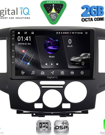 DIGITAL IQ RSF 4458BL_CPA (9inc) MULTIMEDIA TABLET for NISSAN NV 200 mod. 2009-2020 (BLACK)