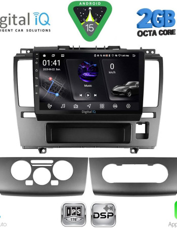 DIGITAL IQ RSF 4465_CPA (9inc) MULTIMEDIA TABLET for NISSAN TIDA mod. 2004-2013