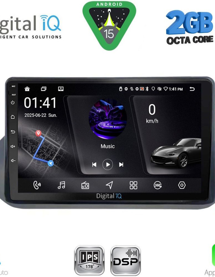DIGITAL IQ RSF 4469_CPA (10inc) MULTIMEDIA TABLET for NISSAN  QASHQAImod. 2021-2024