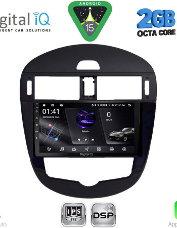 DIGITAL IQ RSF 4470_CPA CLIMA (9inc) MULTIMEDIA TABLET for NISSAN PULSAR mod. 2014-2020