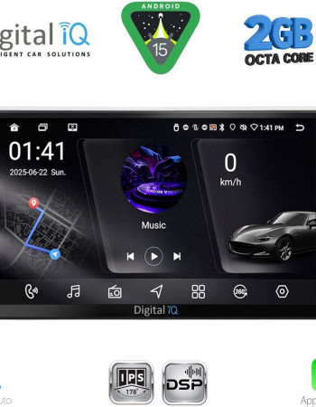 DIGITAL IQ RSF 4481SL_CPA (9inc) MULTIMEDIA TABLET for OPEL ALL mod. 2004-2014 (SILVER)