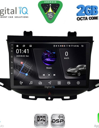 DIGITAL IQ RSF 4483_CPA (9inc) MULTIMEDIA TABLET for OPEL ASTRA K mod.2015-2022