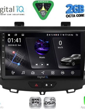 DIGITAL IQ RSF 4490_CPA (9inc) MULTIMEDIA TABLET for OPEL CROSSLAND – GRANDLAND mod. 2017-2025