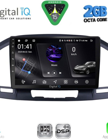 DIGITAL IQ RSF 4491BL_CPA (9inc) MULTIMEDIA TABLET for OPEL INSIGNIA mod.2008-2013 (BLACK)