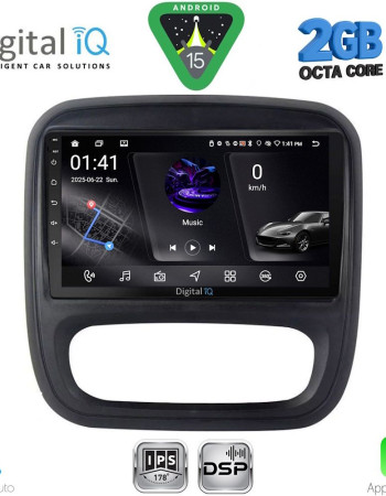 DIGITAL IQ RSF 4499_CPA (9inc) MULTIMEDIA TABLET for OPEL VIVARO – RENAULT TRAFIC – FIAT TALENDO – NISSAN NV 300 mod. 2014-2020
