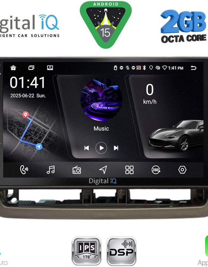 DIGITAL IQ RSF 4572_CPA (9inc) MULTIMEDIA TABLET for SEAT IBIZA mod. 2012-2015