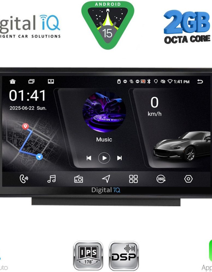 DIGITAL IQ RSF 4594_CPA (9inc) MULTIMEDIA TABLET for SKODA OCTAVIA 5 mod. 2005-2012