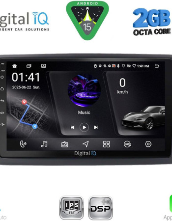 DIGITAL IQ RSF 4601_CPA (9inc) MULTIMEDIA TABLET for SKODA RAPID mod. 2012-2023