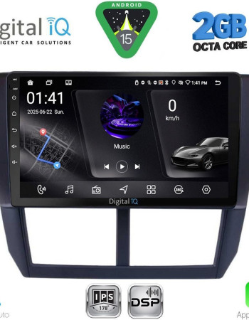 DIGITAL IQ RSF 4662_CPA (9inc) MULTIMEDIA TABLET for SUBARU FORESTER - IMPREZA - XV mod. 2008-2013